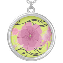 Bright Floral Necklace