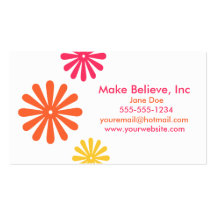 Bright Flower Business Card