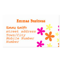 Bright Flower Business Card