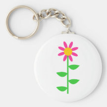 Bright Flower Keychains