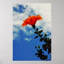 Bright Flower Poster
