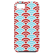 Bright Fun Teal Turquoise Red Arch Rainbows Gifts iPhone 5 Covers