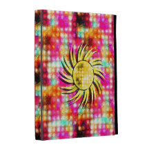 Bright Glowing Sun iPad Folio Cases