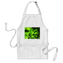 Bright Green Abstract. Aprons