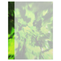 Bright Green Abstract. Letterhead