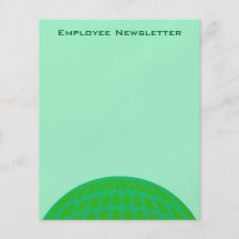Bright Green Global Business Flyers