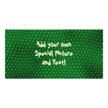 Bright Green Lizard Skin Scales  Photo Card