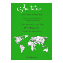 Bright green map custom invite