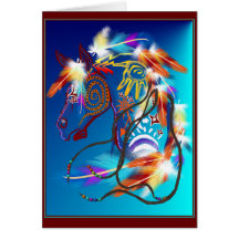 Bright Horse Card