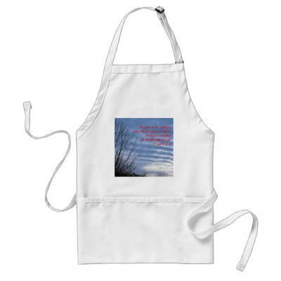 Bright January Dawn Aprons by PeacefulPlaces