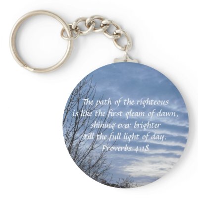 Bright January Dawn Keychains by PeacefulPlaces