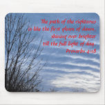 Bright January Dawn mousepads