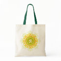 Bright "Om" Mandala Tote Bag