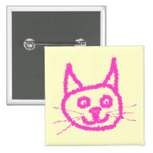 Bright Pink Cat