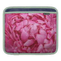 Bright Pink Peony iPad Case iPad Sleeve