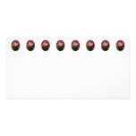 Bright Pink Rose Photo Card Template