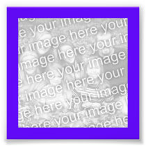 Bright Purple Frame Photo