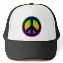 Bright Rainbow Mesh Hat