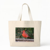 Bright Red Cardinal Bags