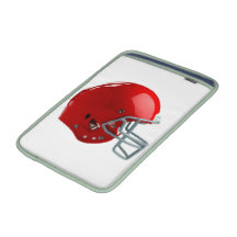 Bright Red Football Helmet MacBook Air Sleeve