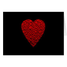 Bright Red Heart Picture. Cards