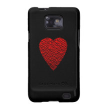 Bright Red Heart Picture. Galaxy S2 Cases