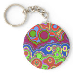 bright retro hippie rings
