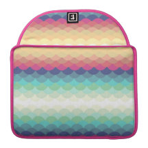 Bright Scallop Summer Pattern MacBook Cover Sleeves For MacBook Pro