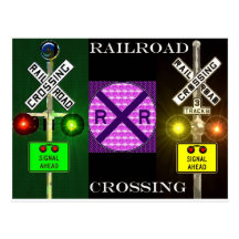 Bright Signals And Signs Postcards