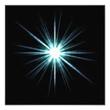 Bright Solar Flare Burst Photo Art