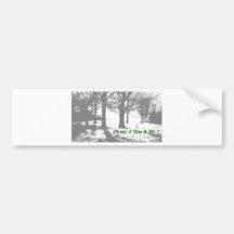 bright spot picnic bumper sticker