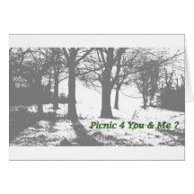 bright spot picnic greeting cards