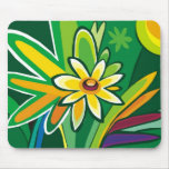 Bright Summer Flowers Mousepad