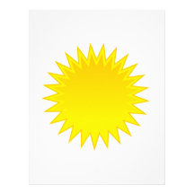Bright Sun Letterhead Template