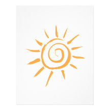 Bright Sun Letterhead Template
