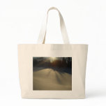 Bright Sun on Fresh Snow Canvas Bags