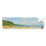 Bright Sunny Beach Day Bumper Stickers