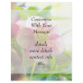 Bright Sunshine On Hellebore Flowers Custom Flyer