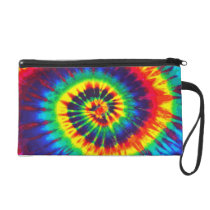 Bright Swirl Tie Dye bagettes bags