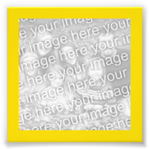 Bright Yellow Gold Frame Photo