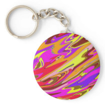 Brightly-Coloured Key Chain
