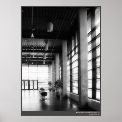 brightness beyond the interior poster by computerologist