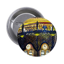 Brighton Pavilion by night Pinback Buttons