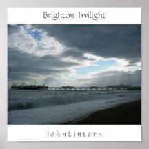 Brighton Twilight J o h n L... Posters