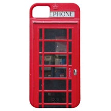 Briitish Telephone Booth for Iphone cover iPhone 5 Cover