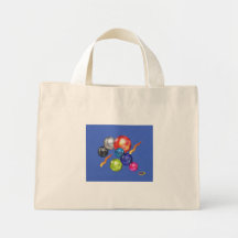 Brillant-Boules Sacs En Toile