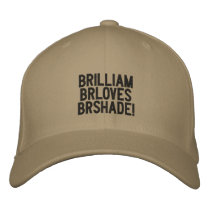 Brilliam Hat Embroidered Hats