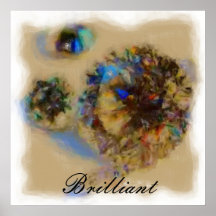 Brilliant Diamond Poster