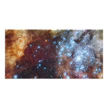 Brilliant Rainbow Nebula 30 Doradus Photo Greeting Card