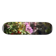 Brilliant Summer Garden Skateboard Deck
